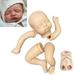 19 Inches Vinyl Reborn Doll Kit Hand Made Baby Kit Rosalie Reborn Supply DIY Doll Kit Toy Doll Parts With Cloth Body Unpainted Kit