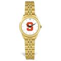 Women s Gold Syracuse Orange Rolled Link Watch