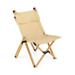 Bamboo Folding Camping Chair - Compact folding size - 10.0 - Relax in style on-the-go!