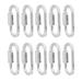 10 Pcs Iron Accessories for Backpacks Outdoor Sports Carabiner Rigging Loop Heavy