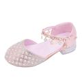 Girls Sandals Child Kids Shoes Children s High Heels Dance Shoes Little Girls Crystal Shoes Toddler Little Big Kid Girls Wedding Sandals Beautiful Wear