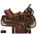 14 15 16 17 18 Western Cordura Trail Barrel Pleasure Horse Saddle Bridle Pad Set (14)