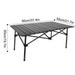 BELLZELY Clearance Folding Camping Table Carbon Steel Painted Steel Tube Portable Camping Table Lightweight Folding Table For Outdoor Picnic Garden Cooking Barbecue Fishin