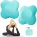 2pcs Yoga Knee Pad Lightweight Yoga Mat Knee Pads Non-Slip Yoga Mats Yoga Mat to Protect Knees Wrists and Elbows Blue A