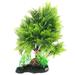 Plastic Water Plant Aquarium Tree Fish Tank Landscaping Ornaments Bonsai Aquatic Plants for Natural Aquariums Artificial Decor Grass Adornment Fake