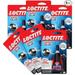 Loctite Super Glue Ultra Liquid Control Clear Superglue Cyanoacrylate Adhesive Instant Glue Quick Dry - 0.14 fl oz Bottle Pack of 6