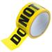 2 Rolls Duct Tape Decor Yellow Tape Self Adhesive Sticker Masking Tape Warning Tape Safety Stripes Tape Safety Tape