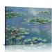 Nawypu Water Lilies Wall Print Water Lilies Wall Art Lake Landscape Lakeside Wall Art Vintage Wall Art Mailed Print Posters Water Lilies Photo