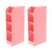 2pcs Inclined Pen Holders Desktop Pen Storage Holders Pen Containers Home Supplies