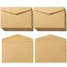 120 Pack Kraft Mini .. Envelopes Small Envelopes Self-Adhesive .. Tiny Pockets for Business .. Cards Christmas Holiday Small .. Gift Cards Invitations Cards(4.13 Ãƒâ€”2.76 ) .. (Brown)