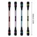 4pcs Non-Slip Rotating Gel Pen - 0.5mm Black - 8.6 Inches/22cm - Pressure Relief and Creative Writing