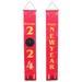 Garland Christmas Decorations Merry Sign Chinese New Year Couplets Xmas Porch Menlian Ornament