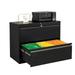 Black Lateral Filing Cabinet - 90.17 | Organize in Style