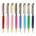 8 PCS Crystal Diamod Pens Crystal Ballpoint Pen Fashionable Colorful Bling Crystal Pens Gifts for Women Girls School Wedding Office Desk Supplies