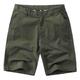 Men's Cargo Shorts Shorts Work Shorts Button Pocket Plain Wearable Short Outdoor Daily Going out Fashion Classic Black White