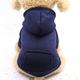 Dog Clothes Pet Dog Hoodies for Small Dogs Vest Chihuahua Clothes Warm Coat Jacket Autumn Puppy Outfits Dog Cats Clothing