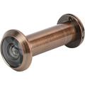 220 Degree Door Viewer Door Accessories Door Viewer Red Bronze Precise Thread Casting for Wood for Fiberglass (Extended 16mm red Ancient Aperture 16-23 Door)