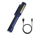 Oneshit 2in1 Rechargeable LED COB Camping Work Inspection Light Lamp Hand Torch Magnetic Kitchen Utensils & Gadgets Clearance Sale Blue