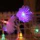 Fiber Optic Fairy String Lights 1.5M 10LED/3M 20LED Artificial Flower Decorative LED Light Battery Operated Garland Decoration Party Wedding Room Garden Decor