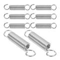 8pcs Tension Spring Mechanical Compression Spring Extension Spring With Hook