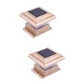 2 Pieces Outdoor Solar Lights Torch Lights Solar Powered Solar Lantern Solar Lamp Outdoor Light White Garden Solar Light