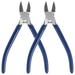 PENGXIANG 2PCS 6 inch Diagonal Cutting Plier Cutters Wire Flush Cutter Ultra Sharp Powerful Side Cutter Clippers with Longer Flush Cutting Edge for Crafting Floral Electrical wire Cut N
