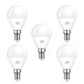 10pcs 5pcs 6W LED Globe Light Bulb 600lm E14 G45 20 LED Beads SMD 2835 60W Halogen Equivalent Warm Cold White 110-240V