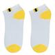 Men's 10 Pairs Ankle Socks Low Cut Socks Black Yellow Color Color Block Casual Daily Basic Medium Four Seasons Fashion Breathable