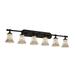 Justice Design Group Fal-8526-20 Lumenaria 48 Tradition 6 Light Bathroom Vanity Light -