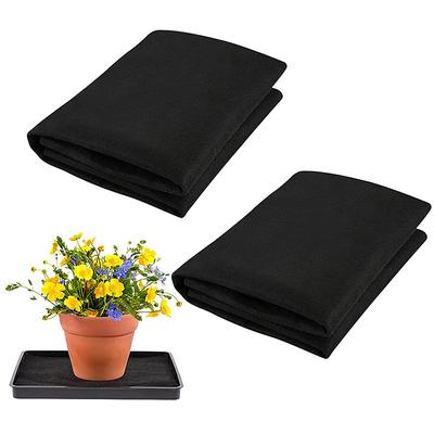 Black Capillary Mat for Automatic Plant Watering System - Ideal for Greenhouses, Hydroponics, and Indoor Potted Plant Germination Irrigation