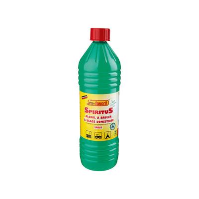 Favorit - Spiritus, Inhalt 1 Liter, kindersichere Flasche, aus reinem Bio-Alkohol Image