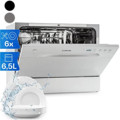 Klarstein Klarstein Mini-Geschirrspüler für 6 Gedecke, Leiser UV-Geschirrspüler Klein mit 6 Image