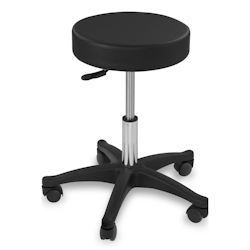 physa Rollhocker Aversa - schwarz Image