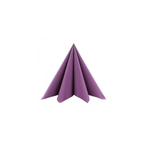 Airlaid Serviette Amethyst, 40 x 40 cm, 50 Stück - Mank