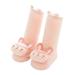 QIANGONG Baby Socks Solid Baby Socks Baby Socks Pink 1-3 years