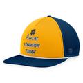Men's Top of the World Navy/Gold Notre Dame Fighting Irish Play Like A Champion Today Foam Trucker Adjustable Hat