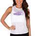 Women's Concepts Sport White Minnesota Vikings Infuse Lightweight Slub Knit Tank Top