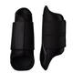 Horse Riding Brushing Boots For Horse And Pony Poly 500 Twin-pack - Black