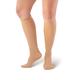 Pebble UK Microfibre Opaque Support Knee Highs [Style P209] Sand XL Long