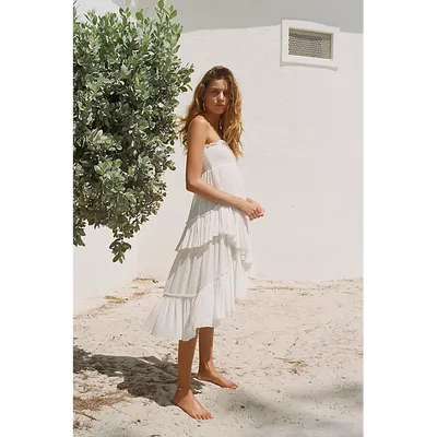 The Convertible Skirt by free-est at Free People in Ivory, Size: XS