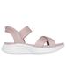 Skechers Women's Slip-ins: Ultra Flex 3.0 - Never Better Sandals | Size 5.5 | Blush Pink | Textile | Vegan | Machine Washable