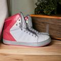 Adidas Shoes | Adidas Evh 791004 Gray/Red Hightop Athletic Sneakers 2012 Mens Size 10 | Color: Gray/Red | Size: 10