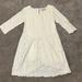 Anthropologie Dresses | Lili Wang For Lili’s Closet Anthropologie Eyelet Dress White Size Medium | Color: White | Size: M