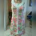 Lilly Pulitzer Dresses | Bnwot Lilly Pulitzer Dress Sz. 0 Floral Mini Super Springy Pretty Dress | Color: Green/Pink | Size: 0
