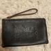 Coach Bags | Coach Large Leather Wristlet | Color: Black | Size: Os