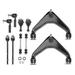 2001-2010 GMC Sierra 2500 HD Front Control Arm Ball Joint Tie Rod and Sway Bar Link Kit - Autopart Premium