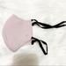 Lululemon Athletica Accessories | Lululemon Double Strap Face Mask *Misty Pink* | Color: Black/Pink | Size: Os