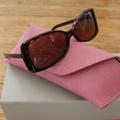 Kate Spade Accessories | Kate Spade Brown Tortoise Square/Rectangle 90s Style Sunglasses | Color: Brown/Tan | Size: Os
