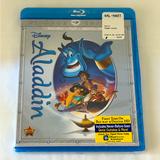 Disney Media | Disney Aladdin Blu-Ray/Dvd 2015 2-Disc Set Diamond Edition Nis Factory Sealed | Color: Blue/Silver | Size: Os