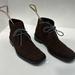 Gucci Shoes | Gucci Men’s Choc Brown Suede Leather Boots Size 9.5d Made In Italy | Color: Brown | Size: 9.5